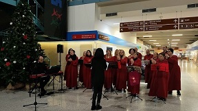VINO E GOSPEL PROTAGONISTI AD ABRUZZO AIRPORT