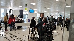 L'AEROPORTO D'ABRUZZO SI TRASFORMA IN SET CINEMATOGRAFICO